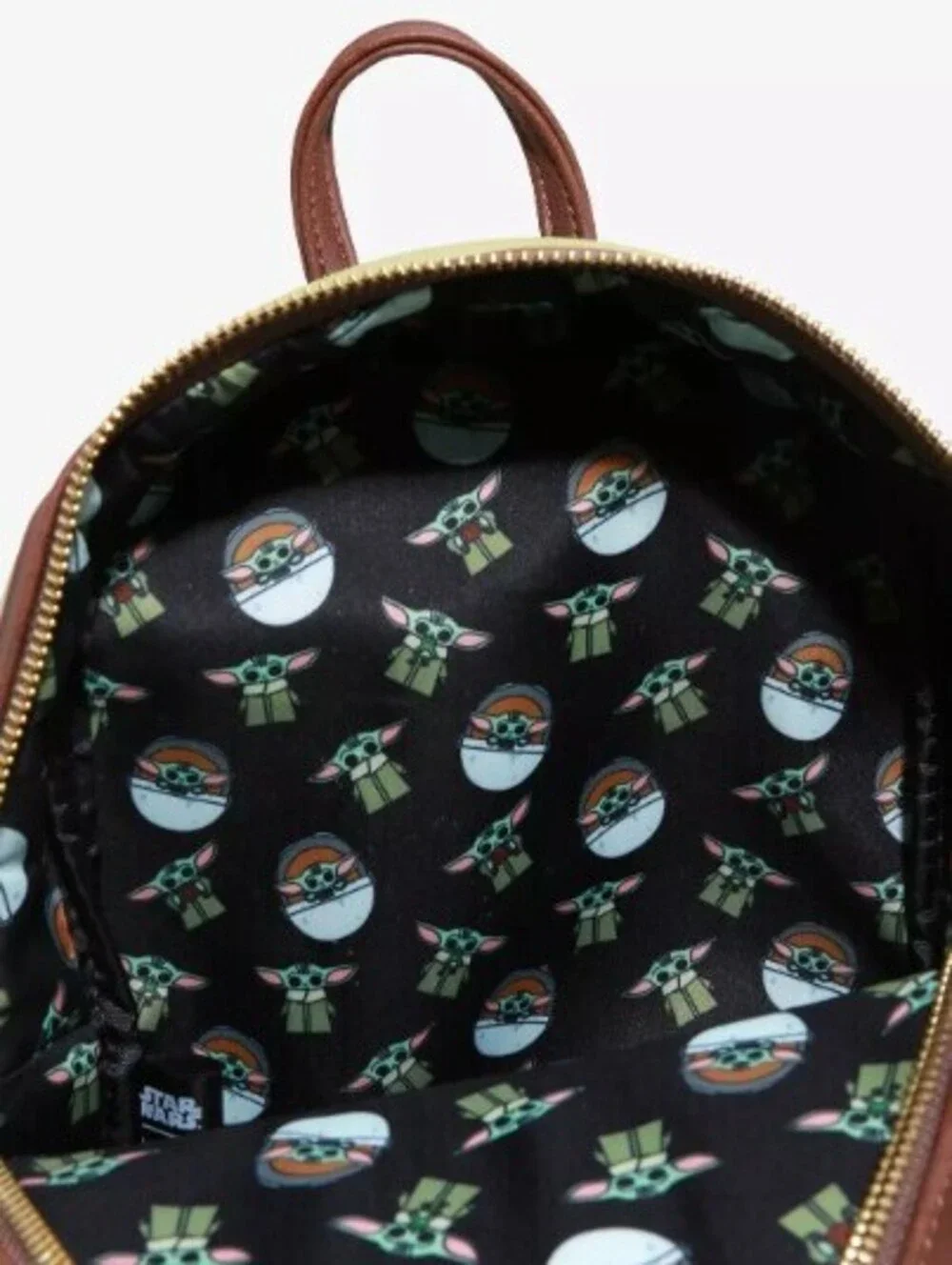 Loungefly Star Wars Mandalorian The Child with Cup Backpack
